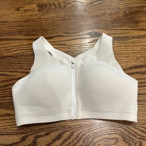 White Lululemon Enlite Sports Bra 34 DD